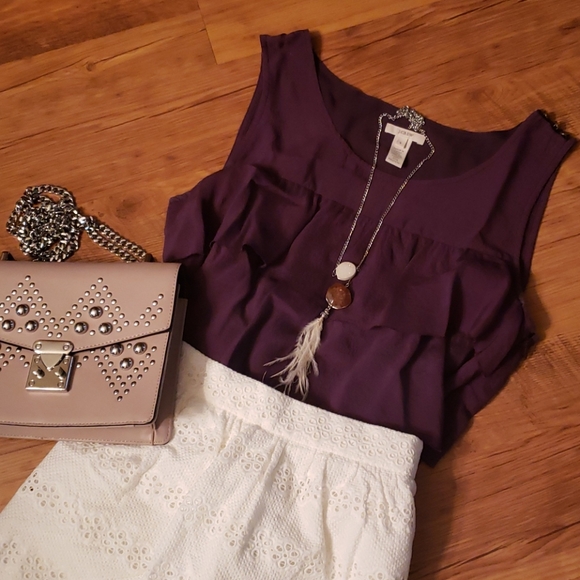 J. Crew Tops - 🥳SALE J.Crew ruffle tank top.